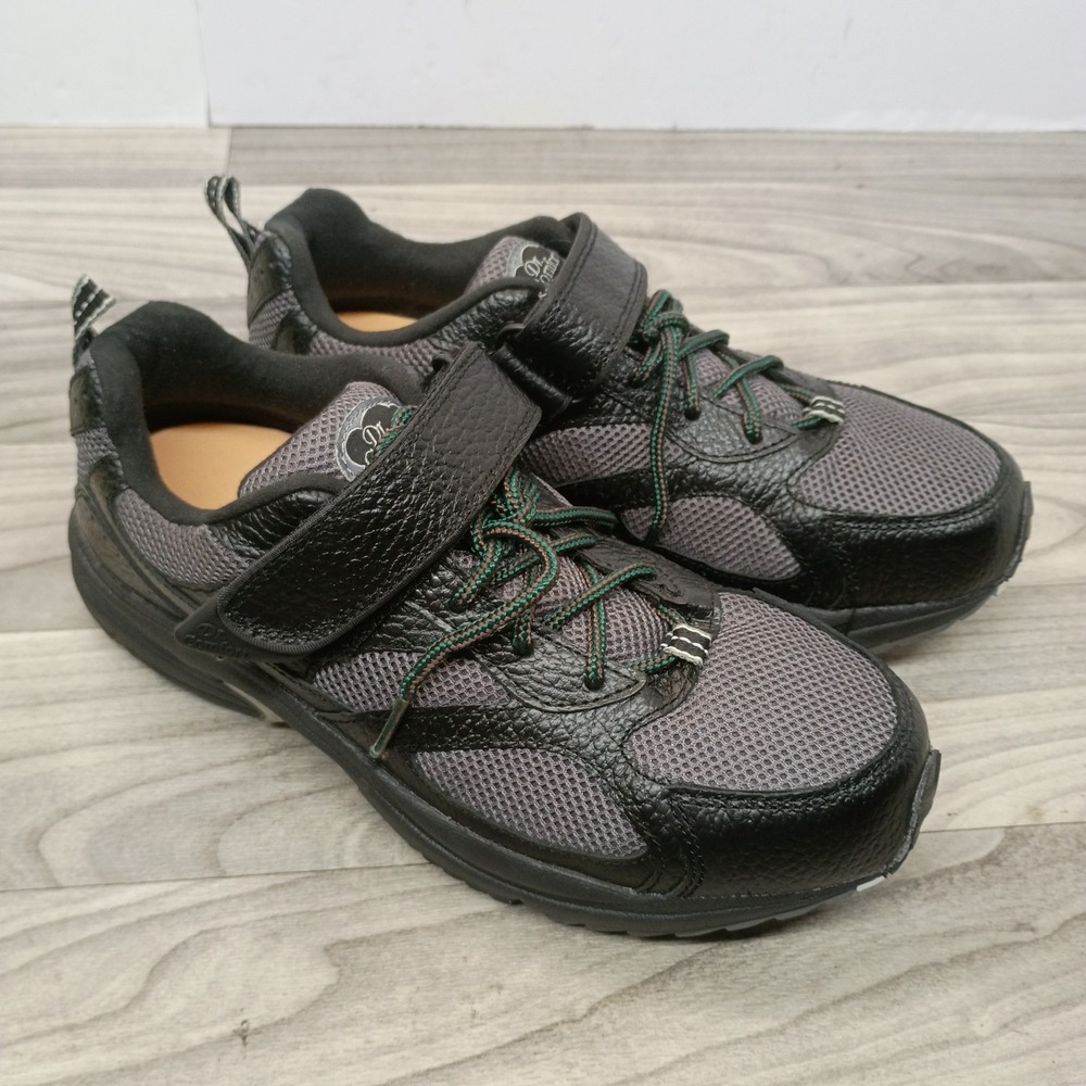 Dr Comfort Endurance 6810 Men 8.5 W Wide Black Diabetic Orthopedic Walking Shoes